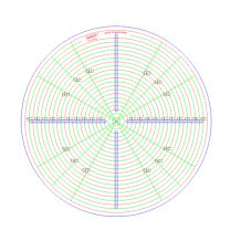 Westalee Design - Circle Crosshair Ruler